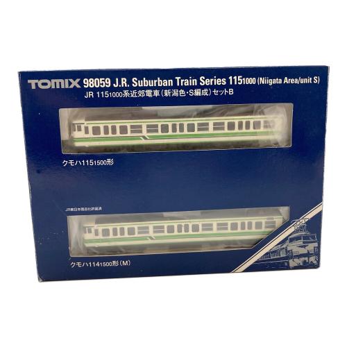 TOMIX (トミックス) 1/150 115 1000系 新潟色・S編成 2両セットB Nゲージ