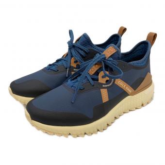 COLE HAAN (コールハーン) ゴルフシューズ C37505 ゼログランド オーバーテイク ウォーターレジスタント メンズ SIZE 9 ネイビー