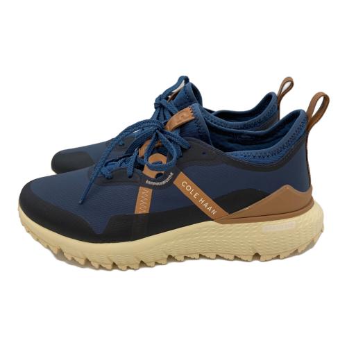 COLE HAAN (コールハーン) ゴルフシューズ C37505 ゼログランド オーバーテイク ウォーターレジスタント メンズ SIZE 9 ネイビー