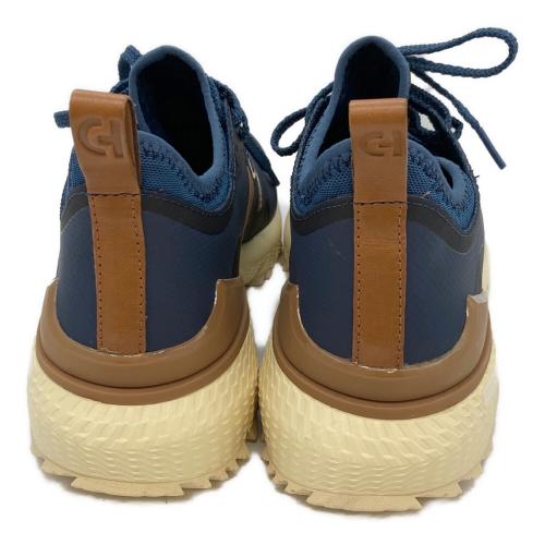 COLE HAAN (コールハーン) ゴルフシューズ C37505 ゼログランド オーバーテイク ウォーターレジスタント メンズ SIZE 9 ネイビー