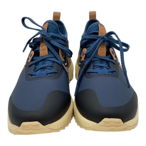 COLE HAAN (コールハーン) ゴルフシューズ C37505 ゼログランド オーバーテイク ウォーターレジスタント メンズ SIZE 9 ネイビー