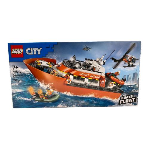 LEGO (レゴ) LEGO 沿岸警備隊レスキュー ボート＆ヘリコプター ブロック