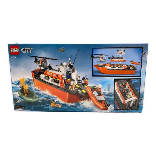 LEGO (レゴ) LEGO 沿岸警備隊レスキュー ボート＆ヘリコプター ブロック