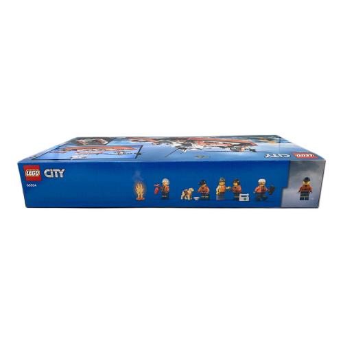 LEGO (レゴ) LEGO 沿岸警備隊レスキュー ボート＆ヘリコプター ブロック