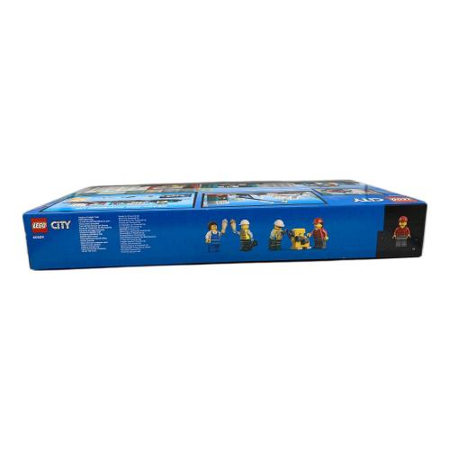 LEGO (レゴ) LEGO 港湾の貨物列車とクレーン＆トラック ブロック