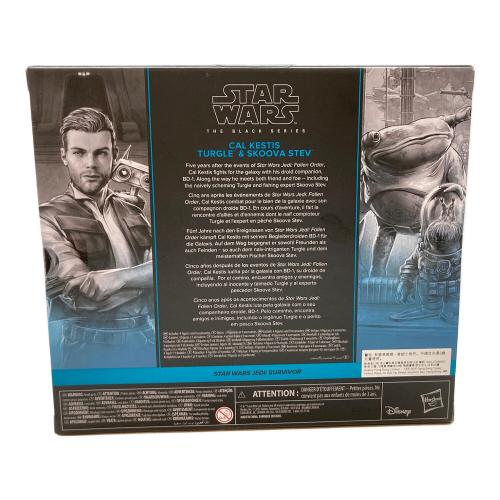 Hasbro (ハズブロ)  スター・ウォーズ STAR WARS ブラックシリーズ カル・ケスティス、ターグル＆スクーバ・スティヴフィギュア