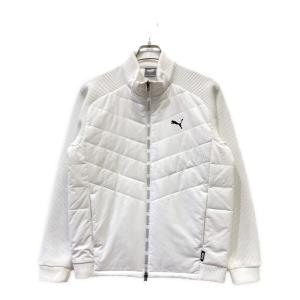 PUMA (プーマ) ゴルフウェア(トップス) 539391 中綿ジャケット メンズ SIZE M ホワイト