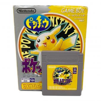 Nintendo (ニンテンドー) ポケットモンスター ピカチュウ ゲームボーイ用ソフト -