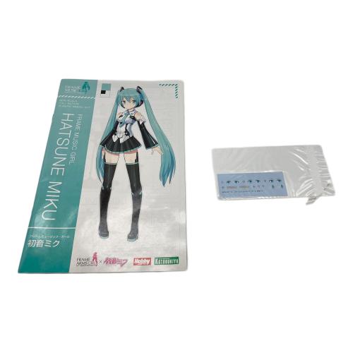フレームミュージック・ガール 初音ミク フレームアームズ・ガール VOCALOID(ボーカロイド) プラモデル(FG059) プラモデル