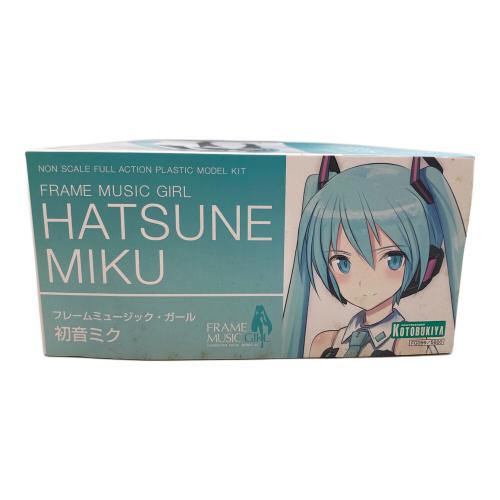 フレームミュージック・ガール 初音ミク フレームアームズ・ガール VOCALOID(ボーカロイド) プラモデル(FG059) プラモデル