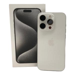 Apple (アップル) iPhone15 Pro MTUD3J/A 箱付
