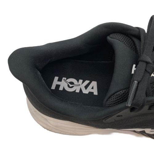 HOKA (ホカ) ランニングシューズ 1177538 BWHT CLIFTON 11 WIDE メンズ SIZE 30cm ブラック×ホワイト