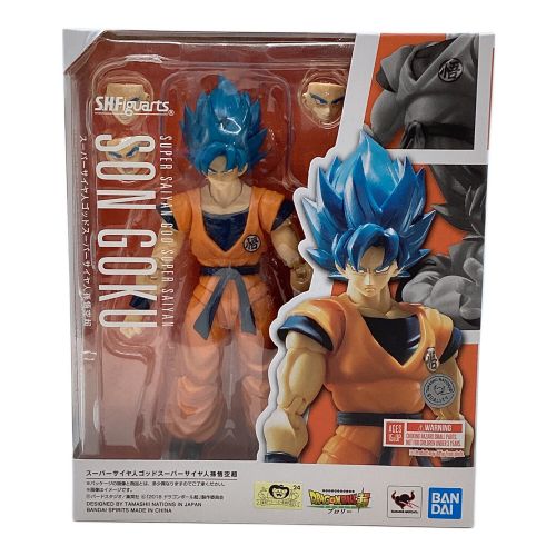 S.H.Figuarts (バンダイ エスエイチフィギュアーツ) ドラゴンボール スーパーサイヤ人ゴッドスーパーサイヤ人孫悟空-超-