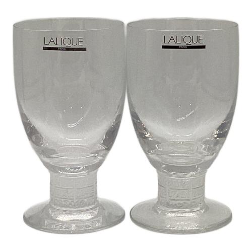 LALIQUE (ラリック) ロックグラス  LOUVRE 2Pセット