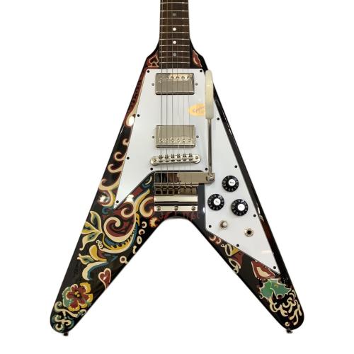 EPIPHONE INSPIRED BY GIBSON エレキギター FlyingV Jimi Hendrix Love Drops 動作確認済み 24061527369