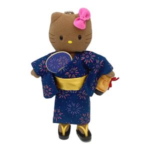 ハローキティ ドレスアップコレクション 青浴衣