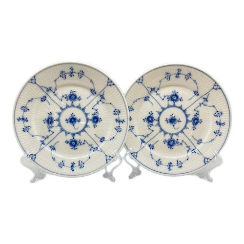 ROYAL COPENHAGEN (ロイヤル・コペンハーゲン) プレート ブルーフルーテッド・ハーフレース 2Pセット