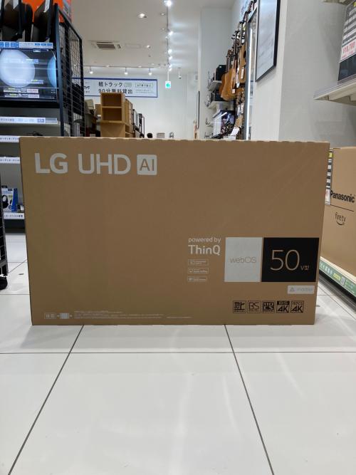 LG Electronics (エルジーエレクトロニクス) 4Kチューナー内蔵液晶テレビ 50UT801C0JB 4K対応液晶パネル -