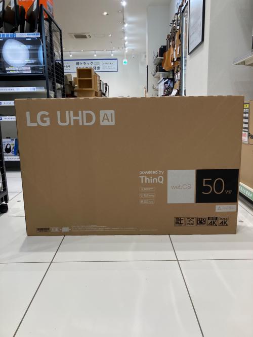 LG Electronics (エルジーエレクトロニクス) 4Kチューナー内蔵液晶テレビ 50UT801C0JB 4K対応液晶パネル -