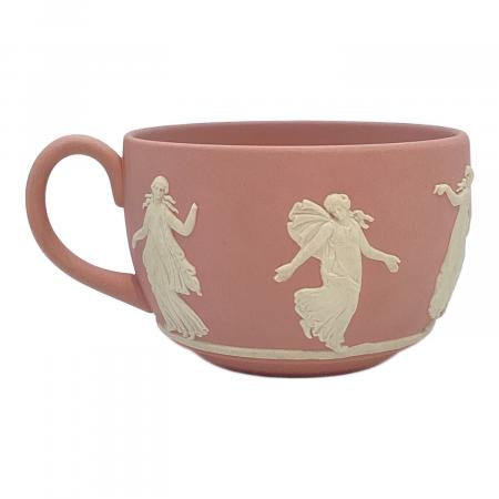 ウェッジウッド　ジャスパー 【ダンシングアワーNO.5】 Wedgwood (ウェッジウッド) カップ&ソーサー ジャスパー ピンク