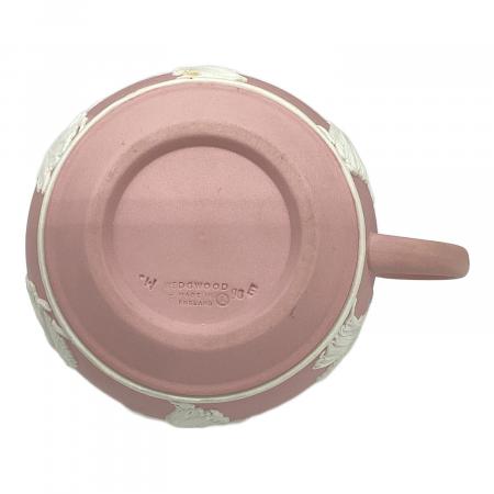 ウェッジウッド　ジャスパー 【ダンシングアワーNO.5】 Wedgwood (ウェッジウッド) カップ&ソーサー ジャスパー ピンク