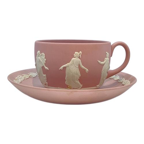 Wedgwood (ウェッジウッド) カップ&ソーサー ジャスパー ピンク ダンシングアワー