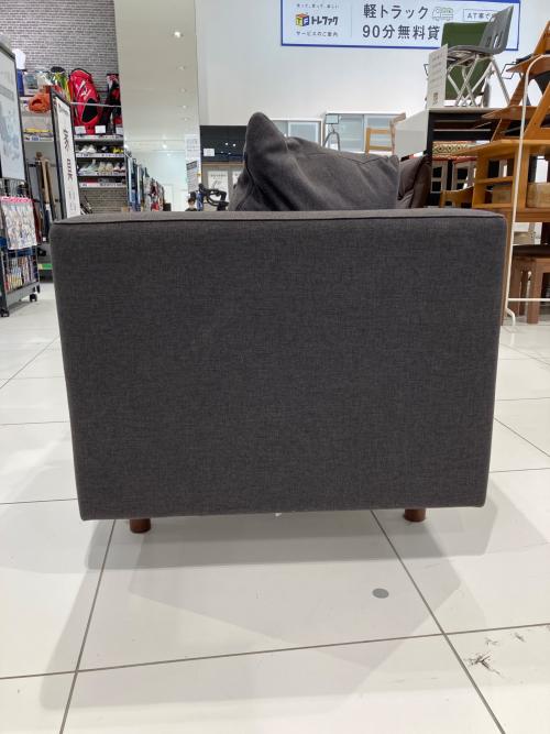 朝日木材加工 (アサヒモクザイカコウ) ファブリックソファー グレー LS60103A-PD2D4 テスラ