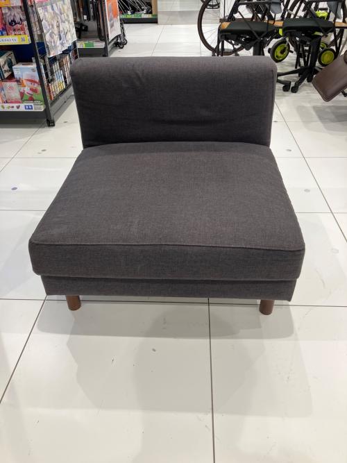 朝日木材加工 (アサヒモクザイカコウ) ファブリックソファー グレー LS60103A-PD2D4 テスラ