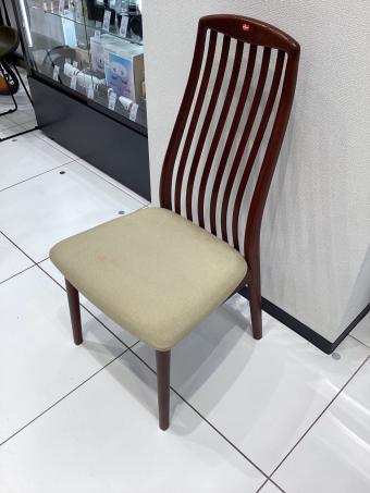 ダイニングチェアー ブラウン×ベージュ デンマーク製 北欧家具