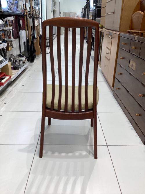 ダイニングチェアー ブラウン×ベージュ デンマーク製 北欧家具