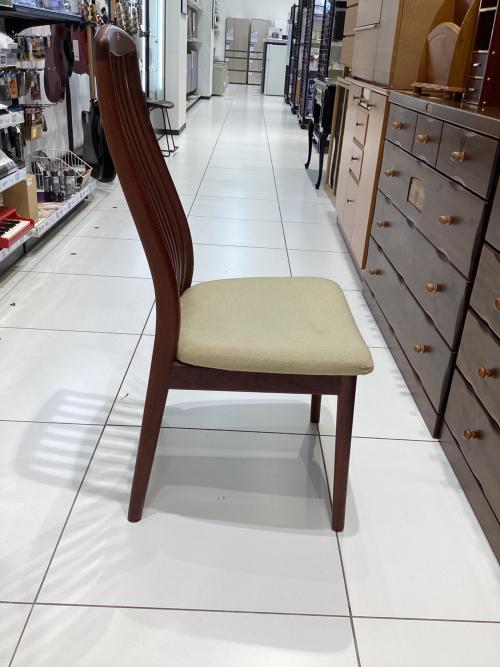 ダイニングチェアー ブラウン×ベージュ デンマーク製 北欧家具