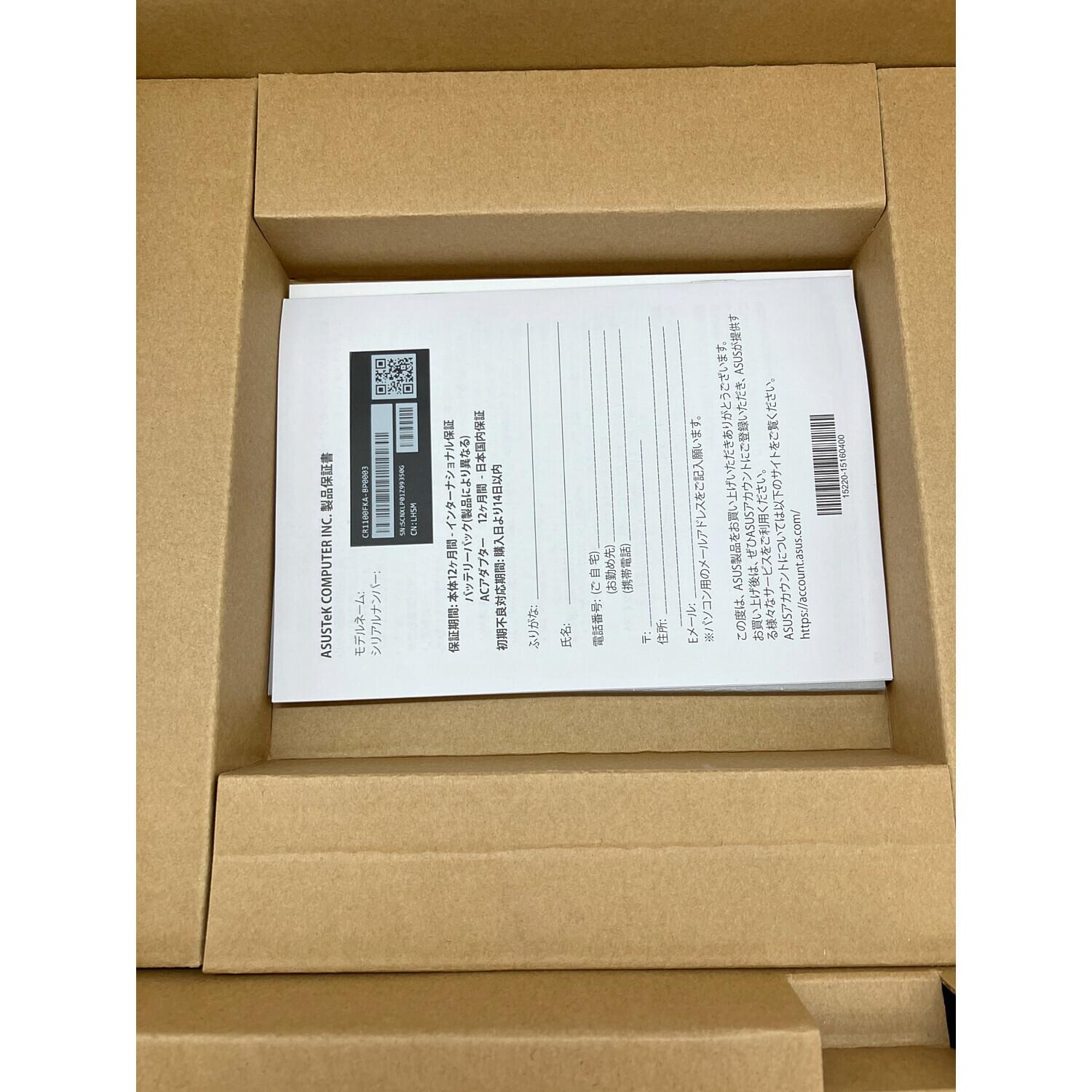 ASUS (エイスース) Chromebook CR1100FK 11.6 型(インチ) Chrome OS