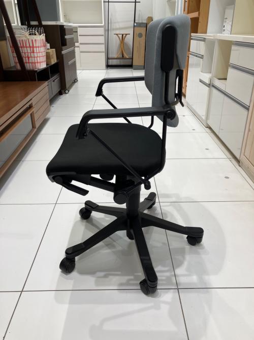 giroflex (ジオフレックス) ワークチェアー グレー×ブラック JOIFA309/33-7077R/動作確認済み
