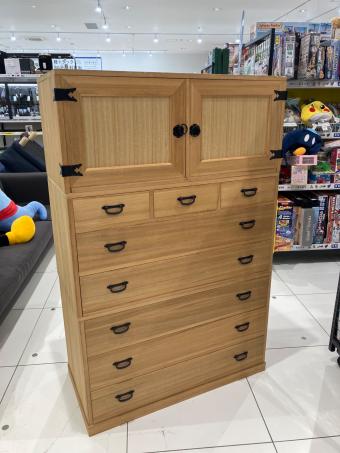 桐タンス ナチュラル 7段