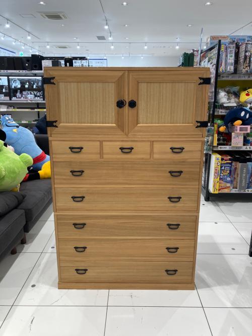 桐タンス ナチュラル 7段