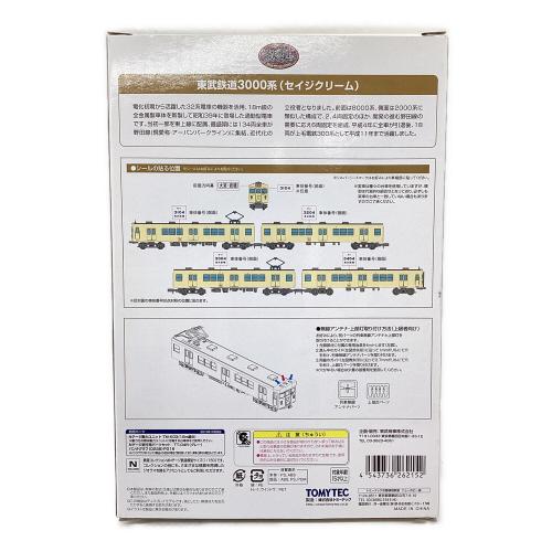 TOMYTEC (トミーテック) 模型 1/150 東武鉄道3000系(セイジクリーム) 4両セット 「鉄道コレクション」