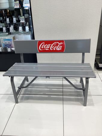 Coca Cola (コカコーラ) アルミベンチ シルバー GAB-1000