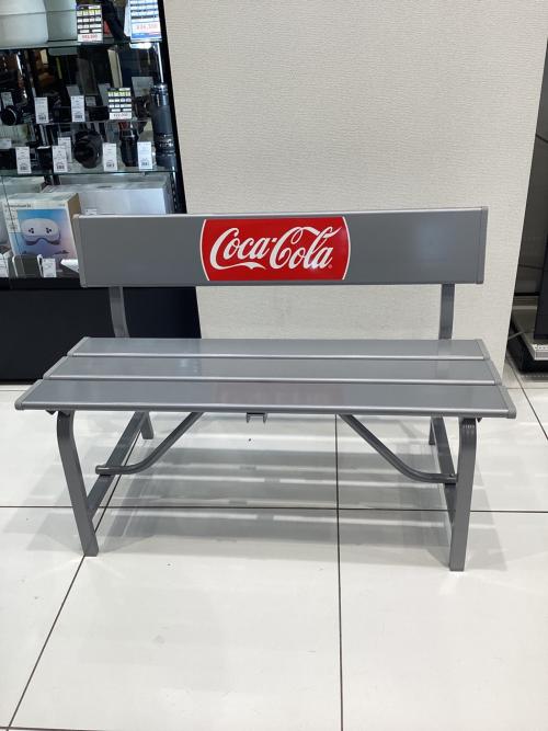 Coca Cola (コカコーラ) アルミベンチ シルバー GAB-1000