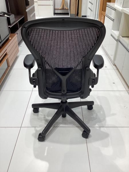 HermanMiller｜ハーマンミラー｜AE113AWB｜Bサイズ｜アーロンチェア Herman Miller Aeron Chair Bサイズ AE113AWB AJ G1 BB BK 3D01