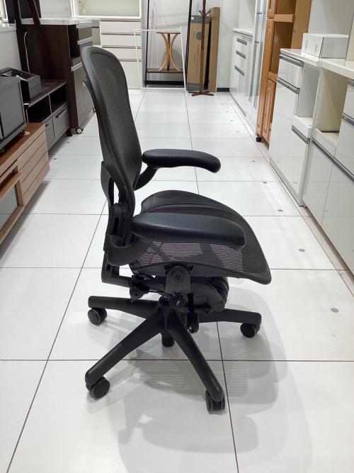 Herman Miller (ハーマンミラー) アーロンチェア ブラック 1人掛け AE113AWB-0001 クラシック ポスチャーフィット