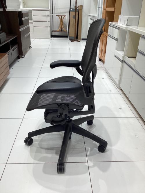 Herman Miller (ハーマンミラー) アーロンチェア ブラック 1人掛け AE113AWB-0001 クラシック ポスチャーフィット