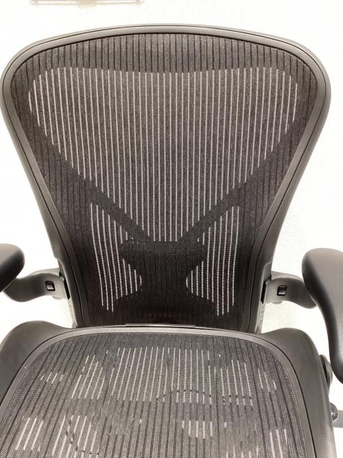 Herman Miller (ハーマンミラー) アーロンチェア ブラック 1人掛け AE113AWB-0001 クラシック ポスチャーフィット