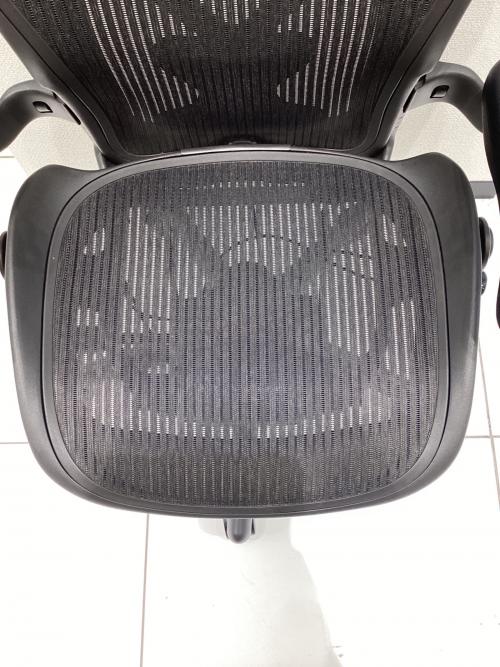 Herman Miller (ハーマンミラー) アーロンチェア ブラック 1人掛け AE113AWB-0001 クラシック ポスチャーフィット