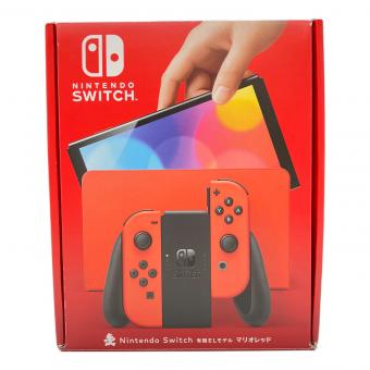 Nintendo (ニンテンドー) Nintendo Switch(有機ELモデル) マリオレッド HEG-001 動作確認済み -