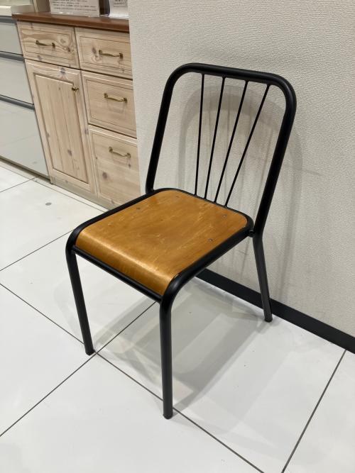 Knot antiques (ノットアンティークス) アイアンチェア ブラウン×ブラック 輸入元：関家具 MS-518A-STW