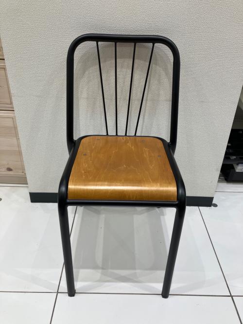 Knot antiques (ノットアンティークス) アイアンチェア ブラウン×ブラック 輸入元：関家具 MS-518A-STW