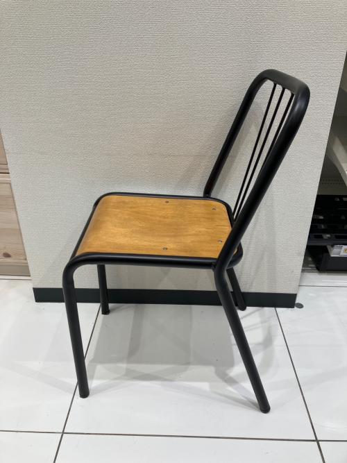 Knot antiques (ノットアンティークス) アイアンチェア ブラウン×ブラック 輸入元：関家具 MS-518A-STW