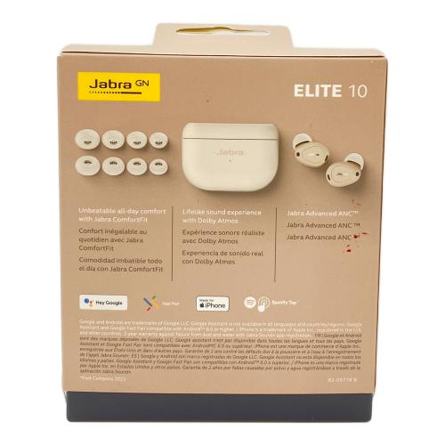 Jabra (ジャブラ) ワイヤレスイヤホン クリーム 1 Jabra ELITE 10
