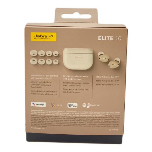 Jabra (ジャブラ) ワイヤレスイヤホン クリーム 2 Jabra ELITE 10