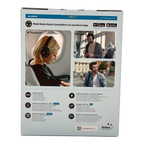 soundcore by ANKER (サウンドコア バイ アンカー) ワイヤレスヘッドホン life Q30
